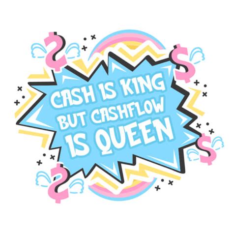 cash is king quote|cashflow is king.